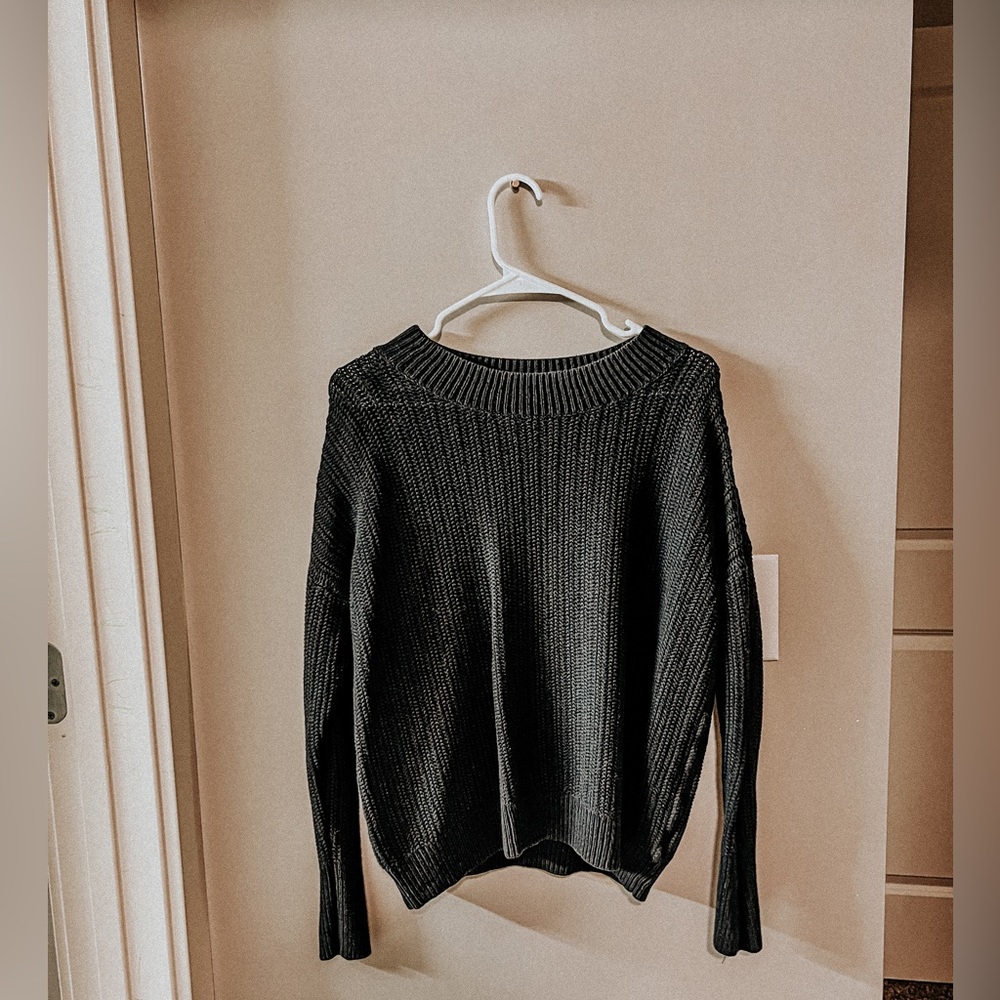 Black sweater